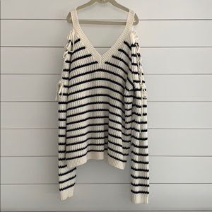 Striped LA hearts sweater from Pacsun!